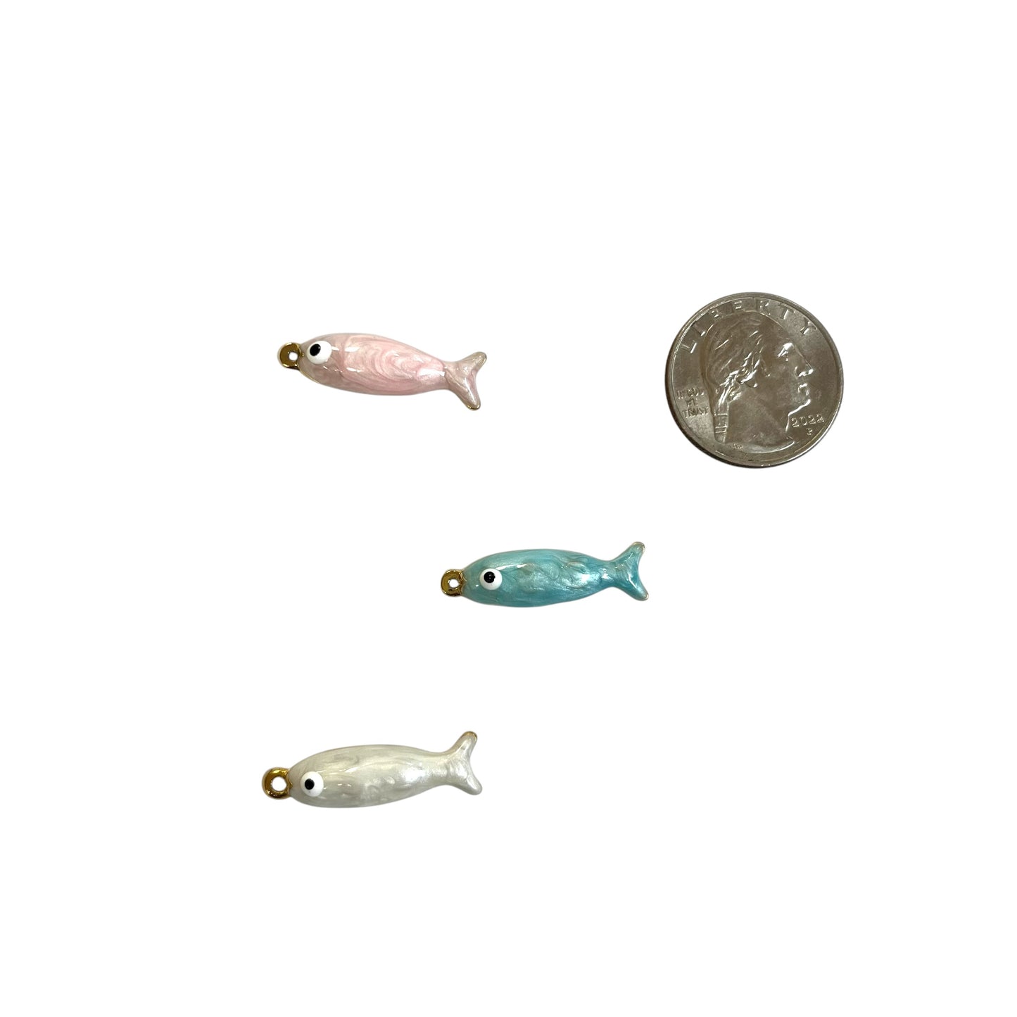 Serene fish Charm