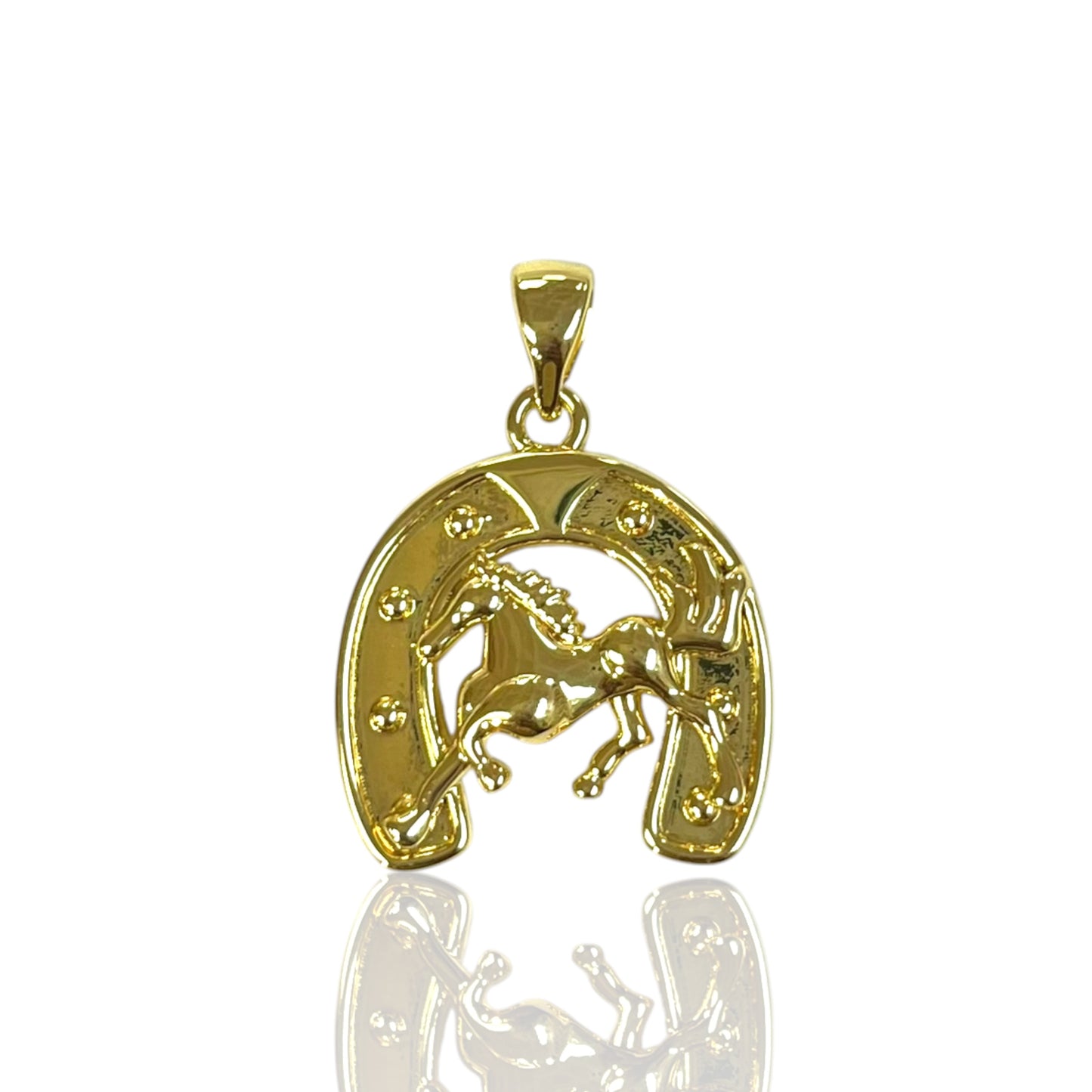 Aloutte Horse Charm