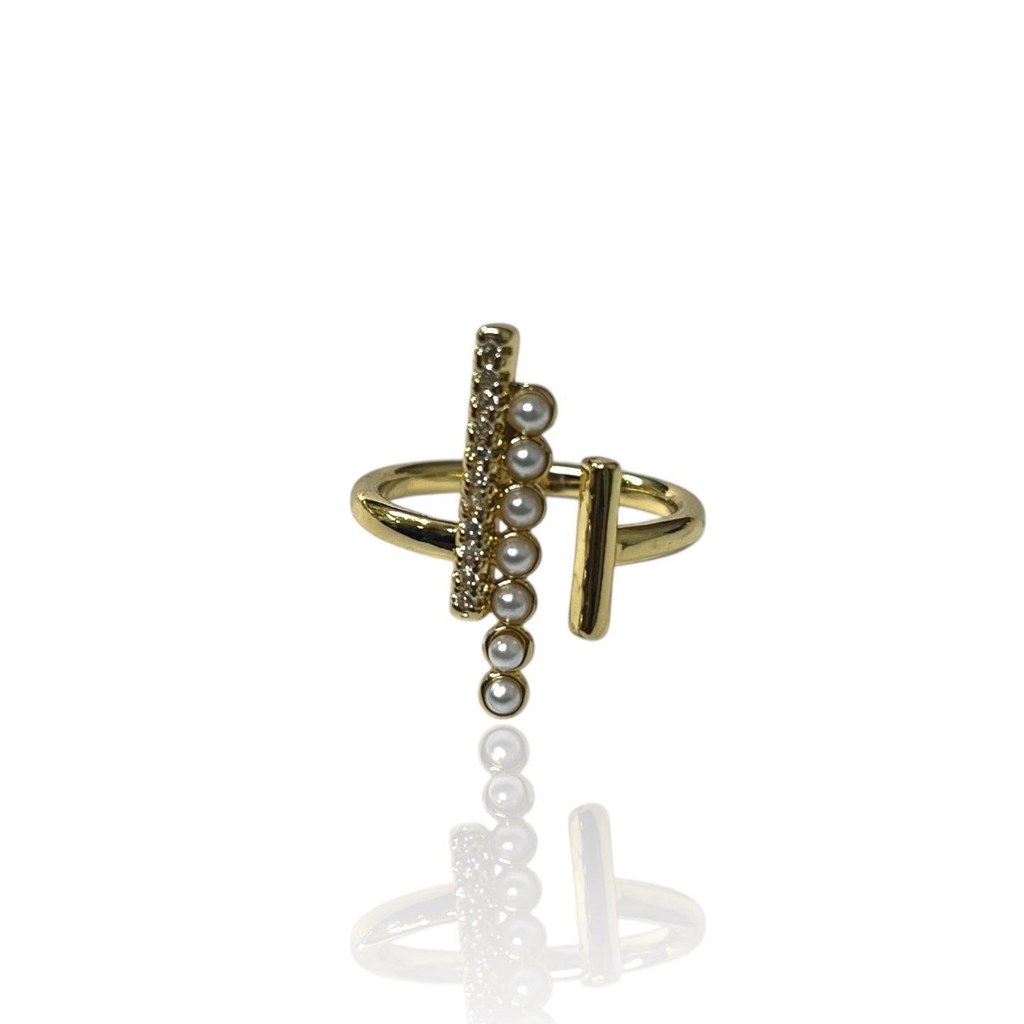 Crystal Stone Stack rings