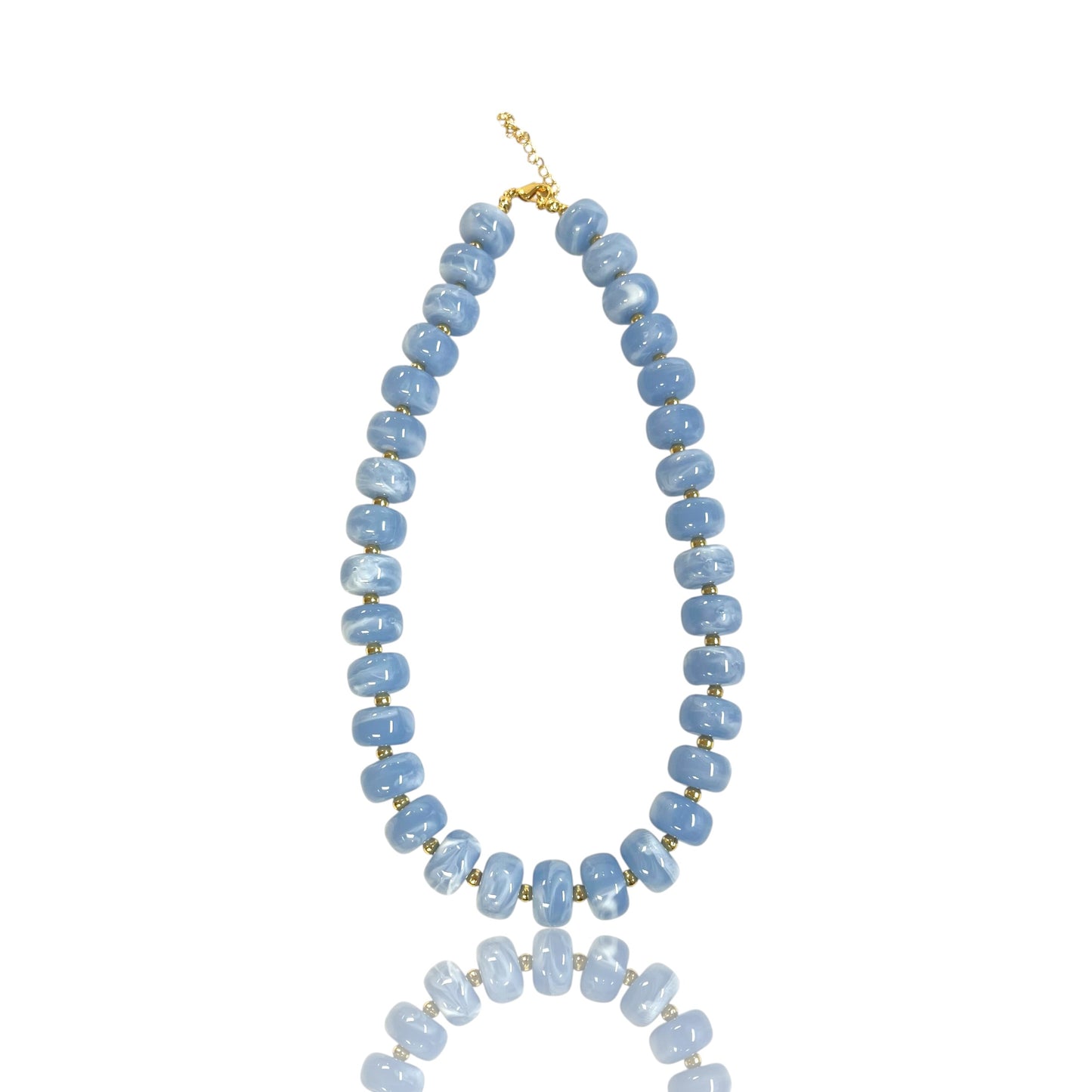 Disk Resin Bead choker