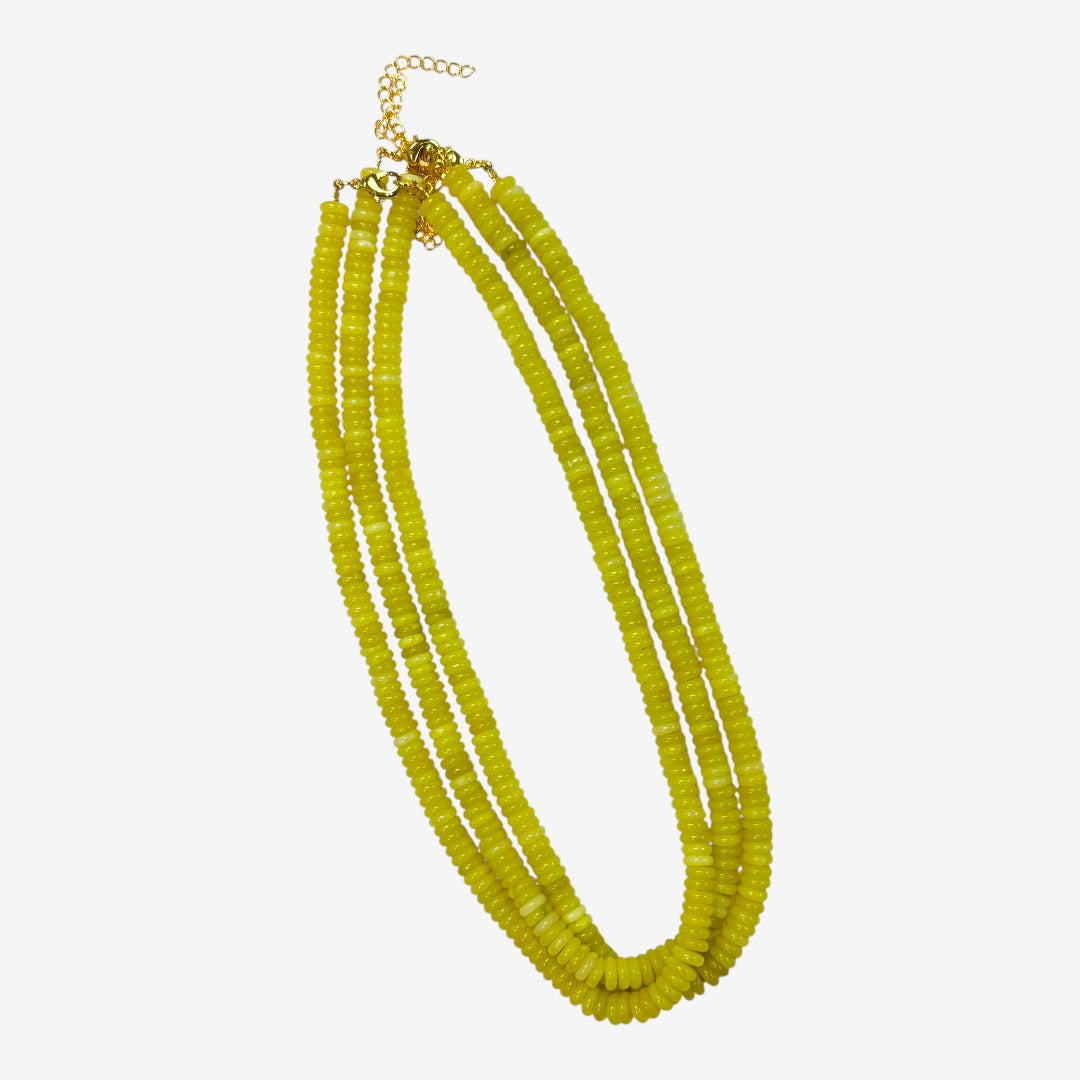 6 mm Disc Bead Necklaces