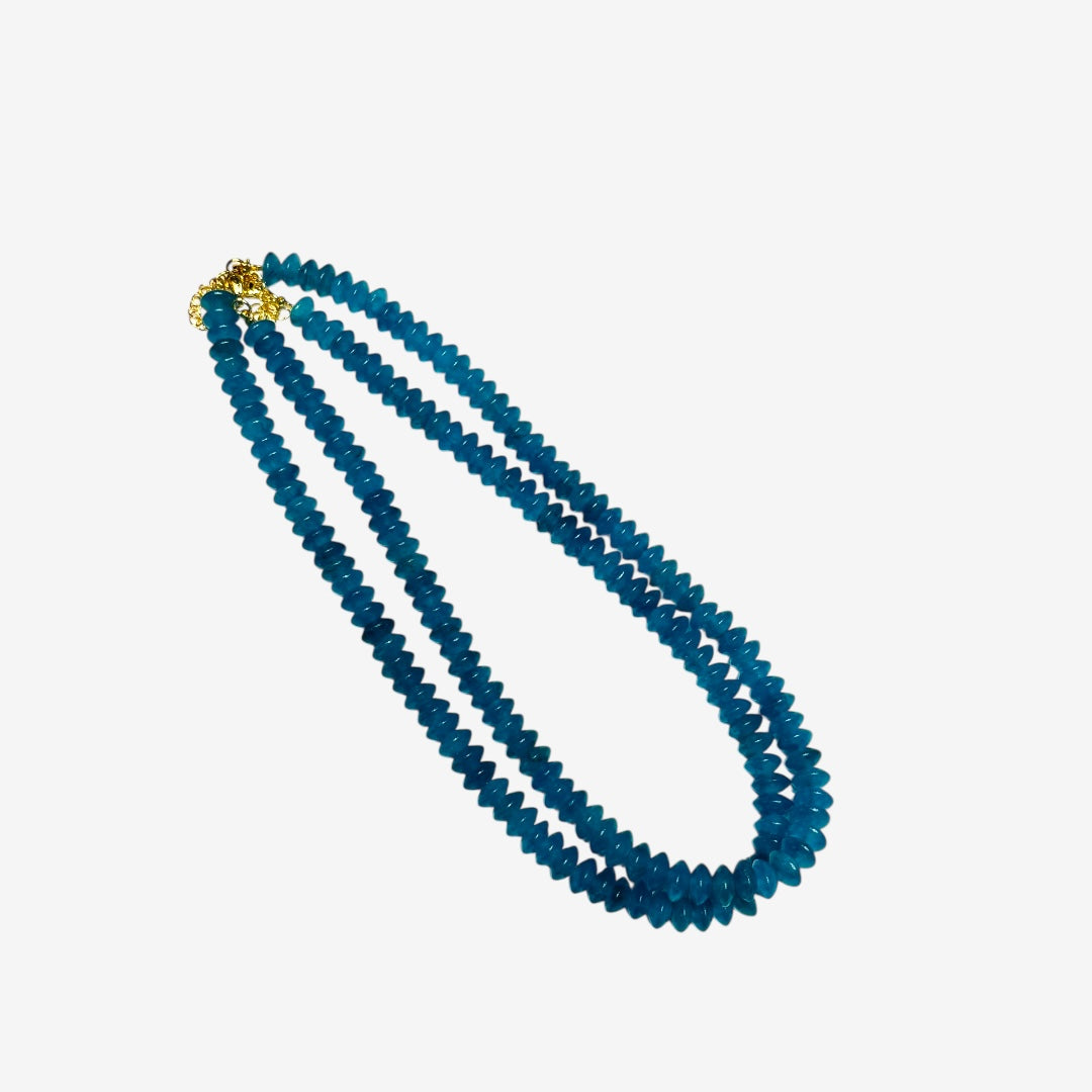 8mm Saucer Bead Necklaces