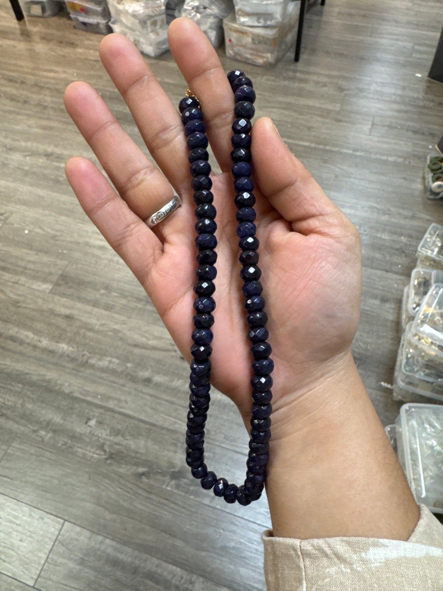 Faceted Bead Necklaces 8 mm