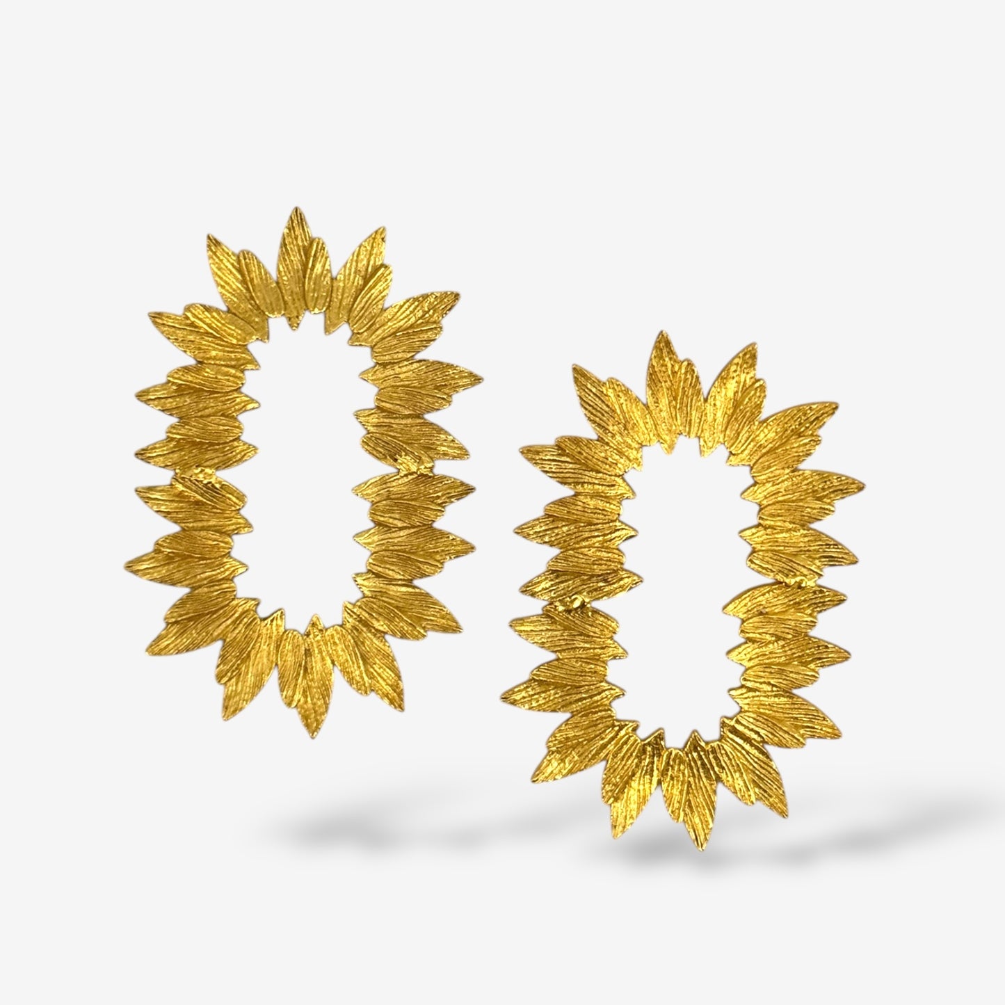 Fiery Burst Earring