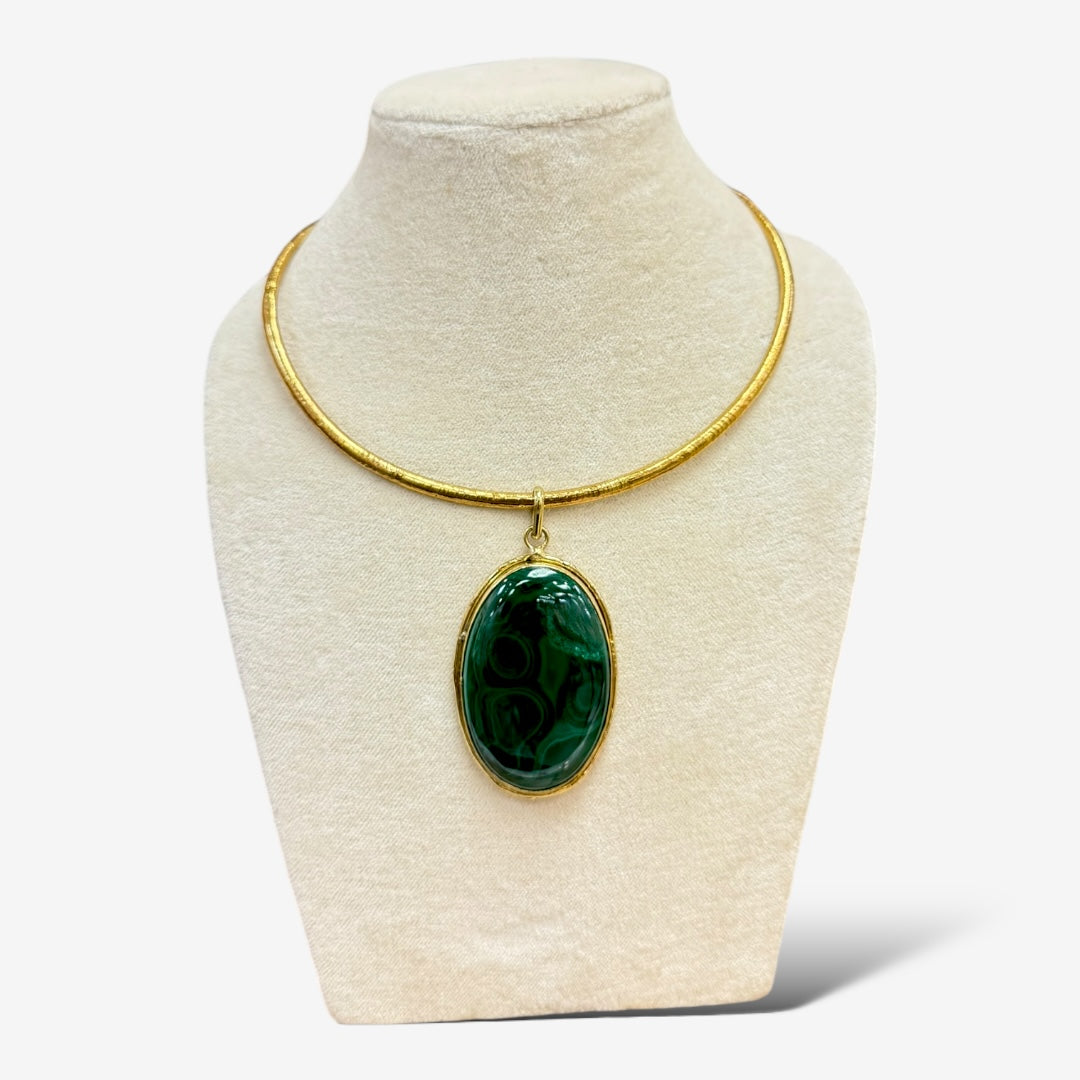 Elena Large Oval Pendants