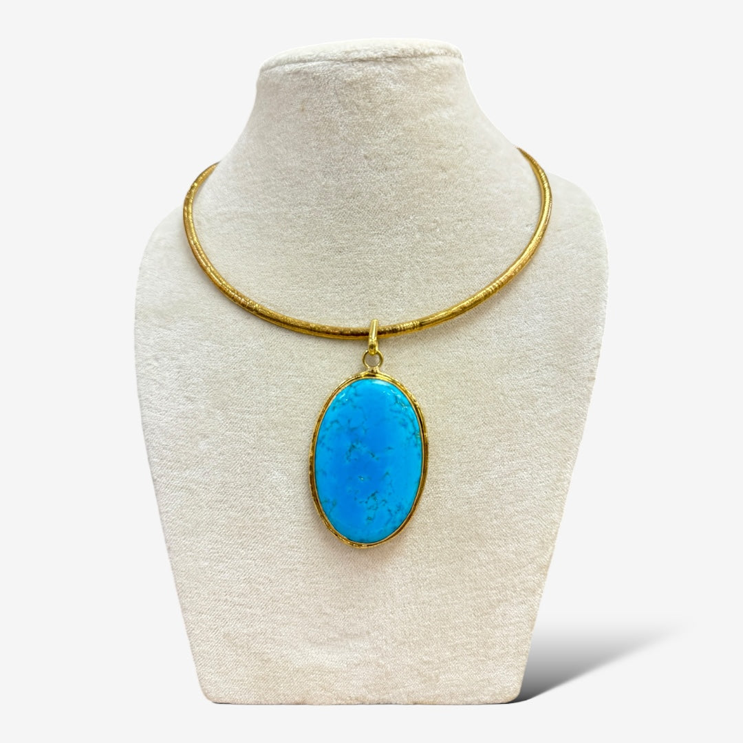 Elena Large Oval Pendants