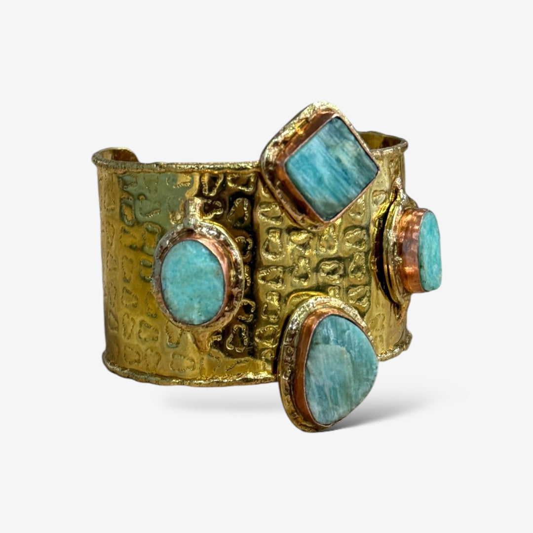 Ellie Cuff Amazonite