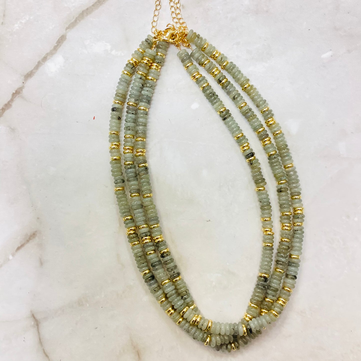 6 mm Disc Bead Necklaces