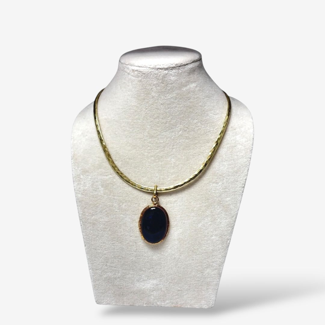 Elena Small Oval Pendants