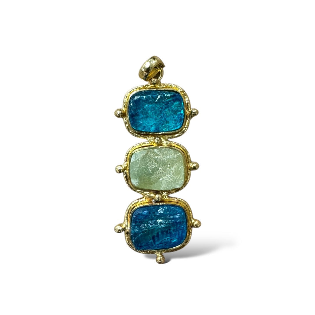 Donna Raw Stone Pendant