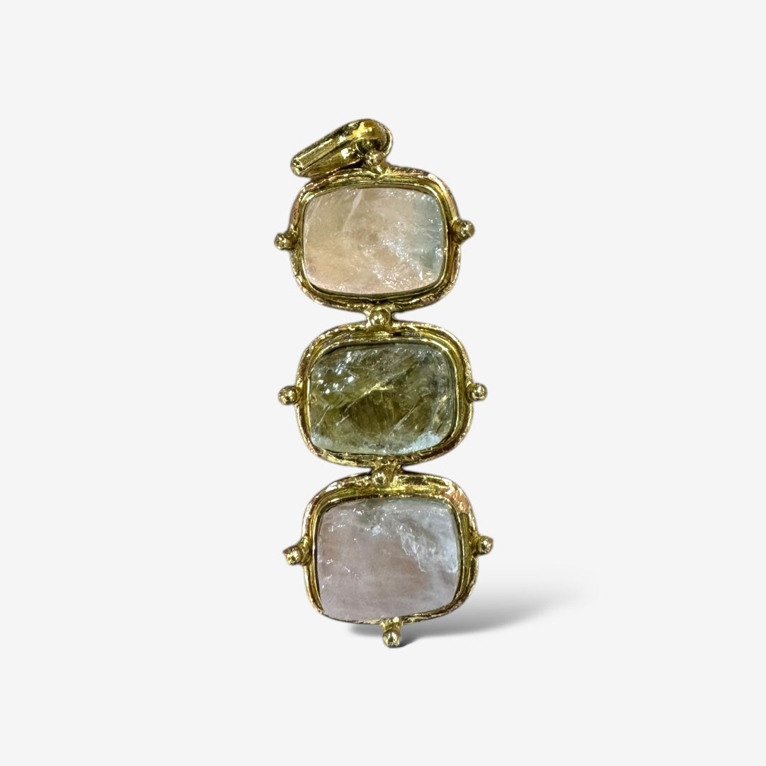 Donna Raw Stone Pendant