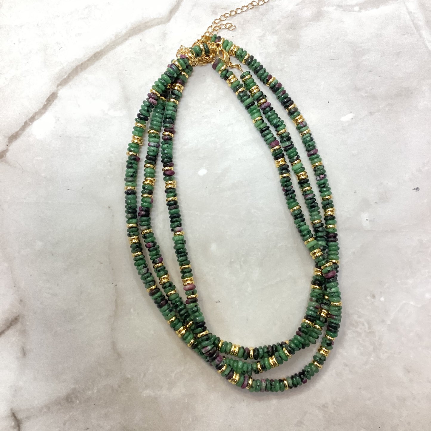 6 mm Disc Bead Necklaces