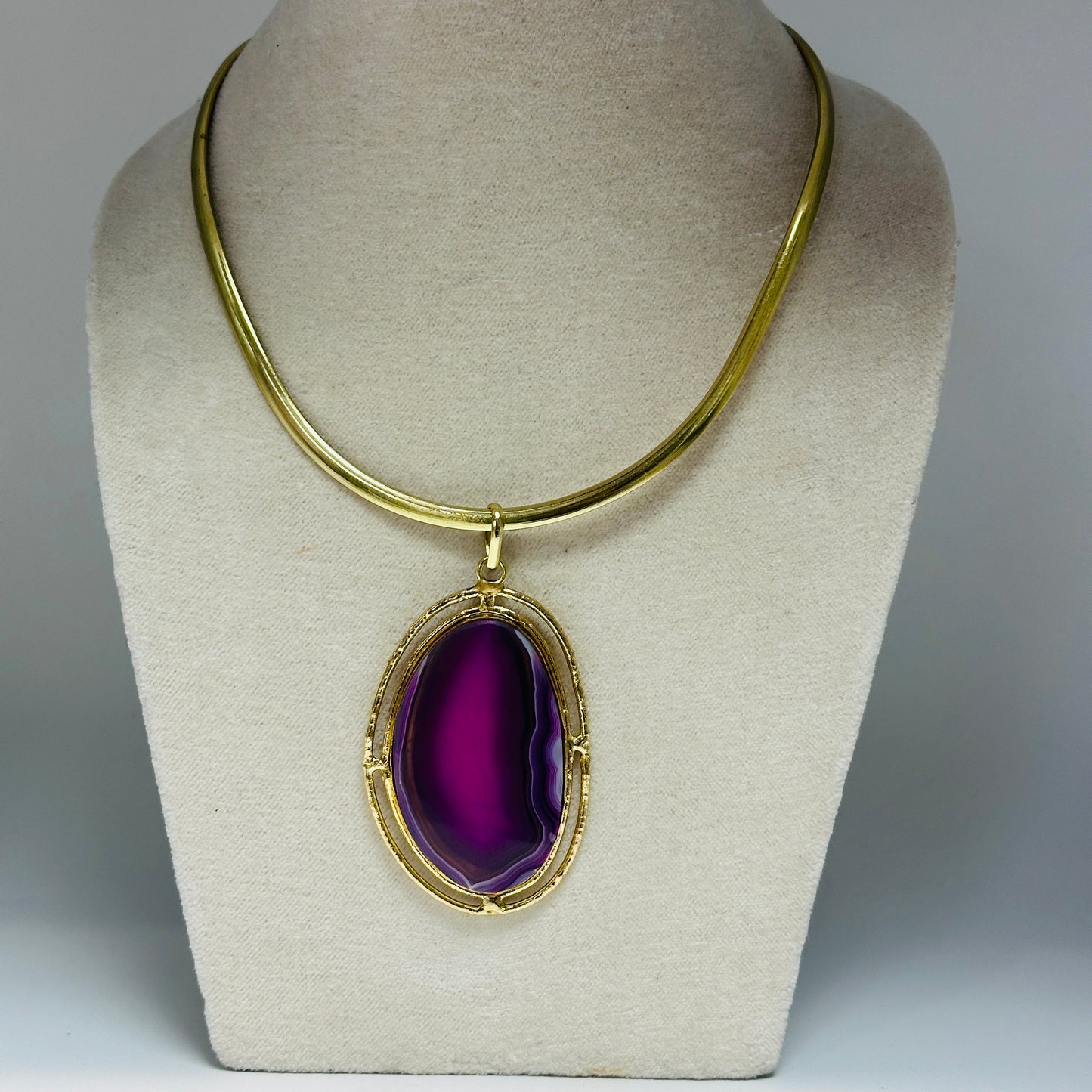 Agate Slab Pendant