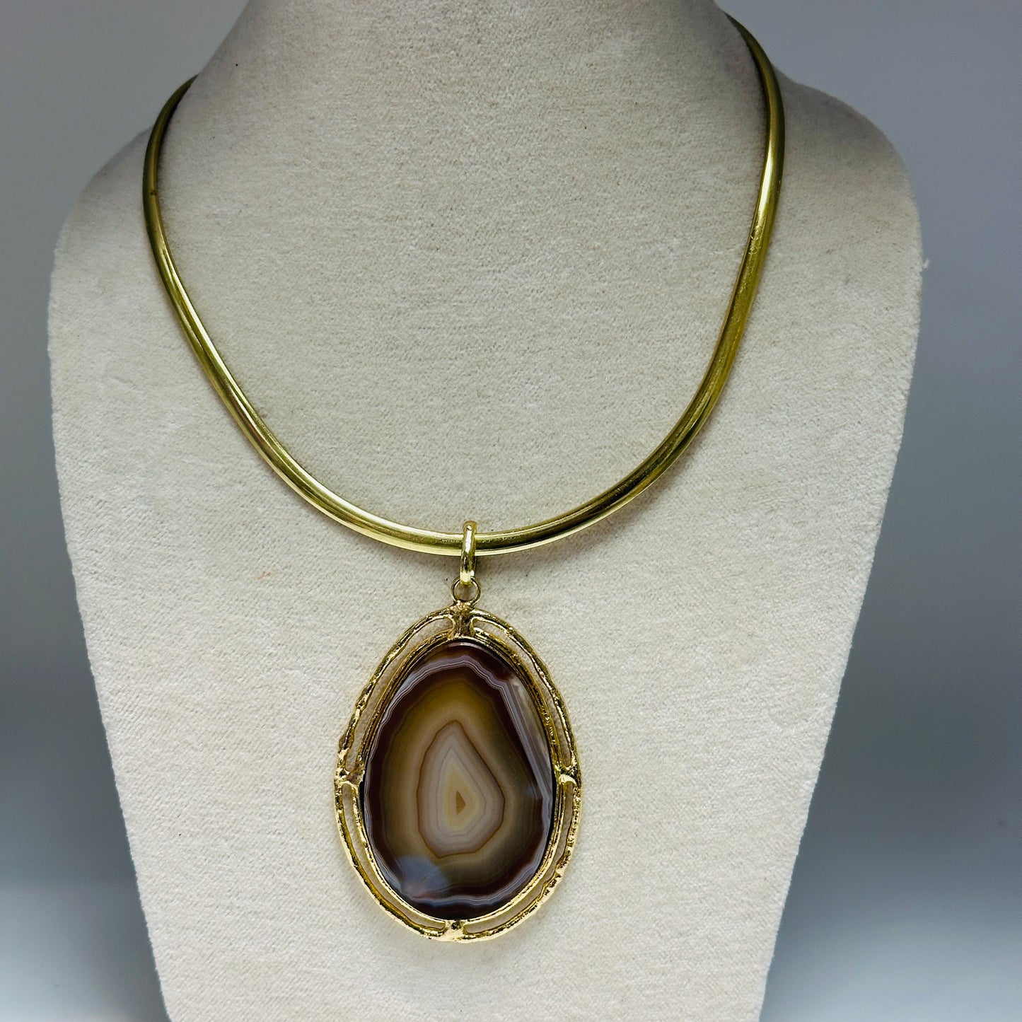 Agate Slab Pendant
