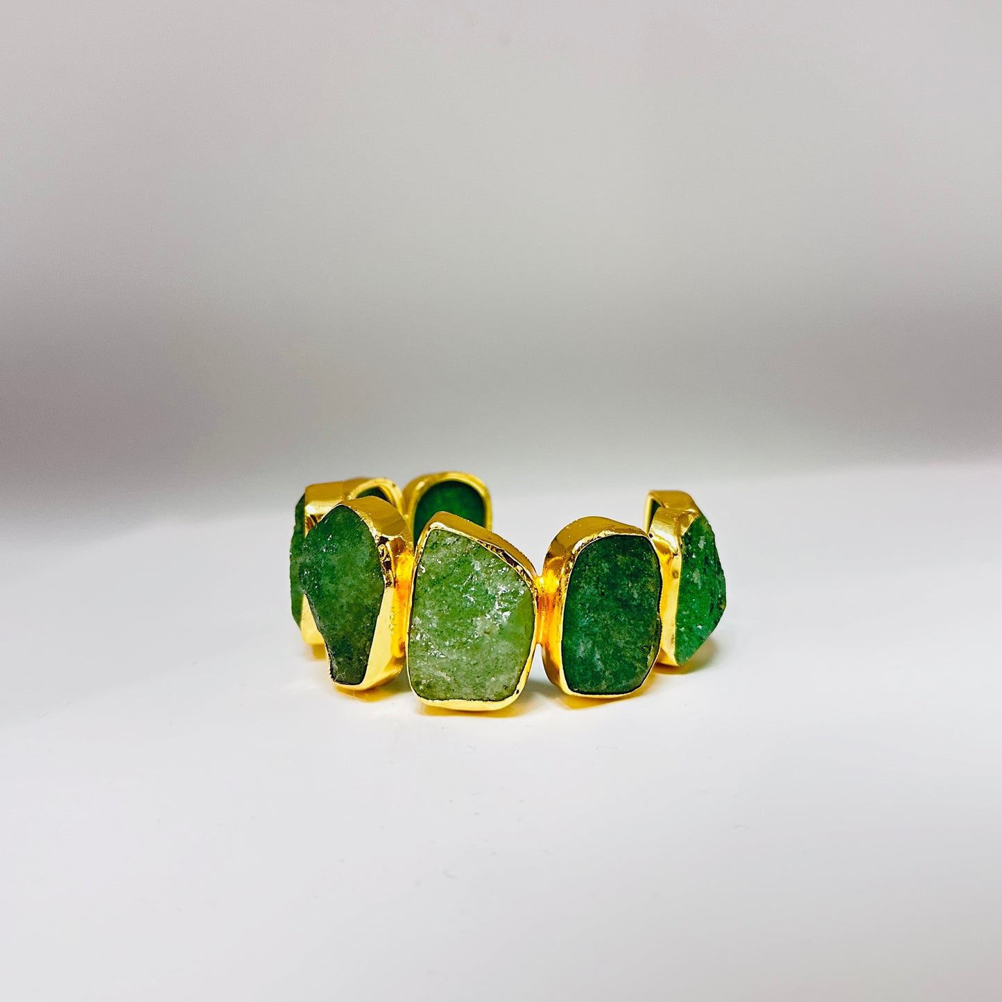 Iris Raw Stone Cuff