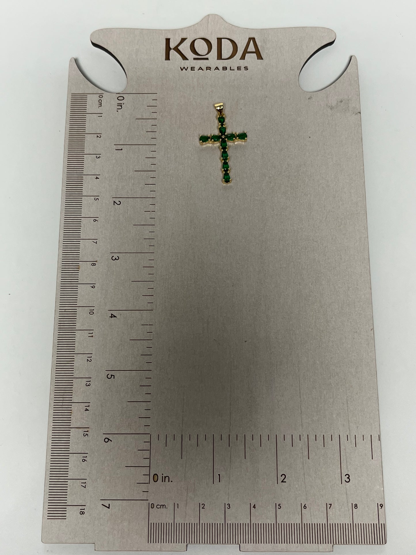 Hydroquartz Cross Charm
