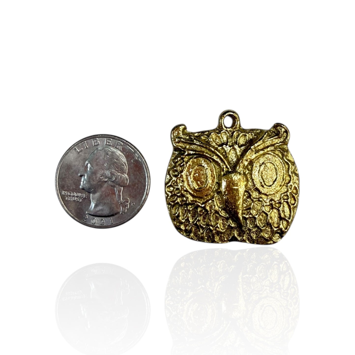 Sage Owl Charm