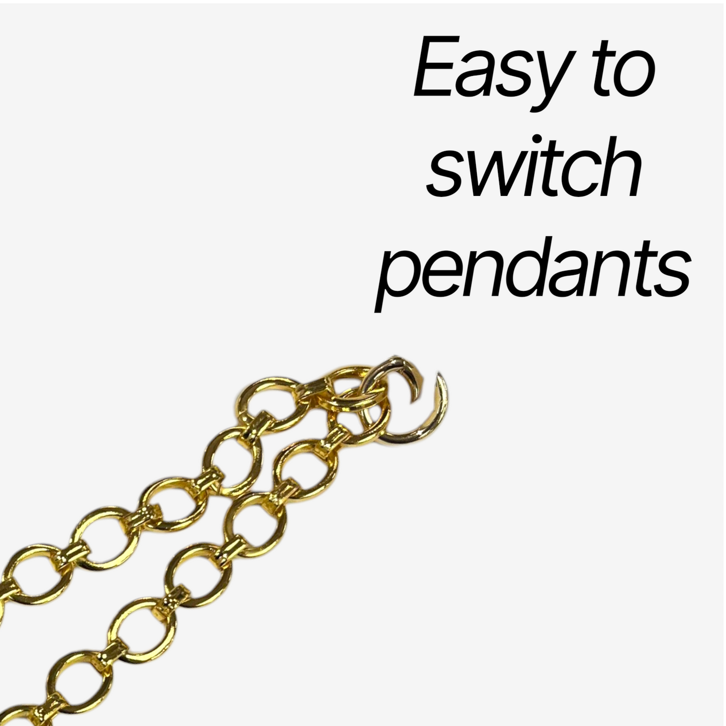 Box Loop Gold Chain