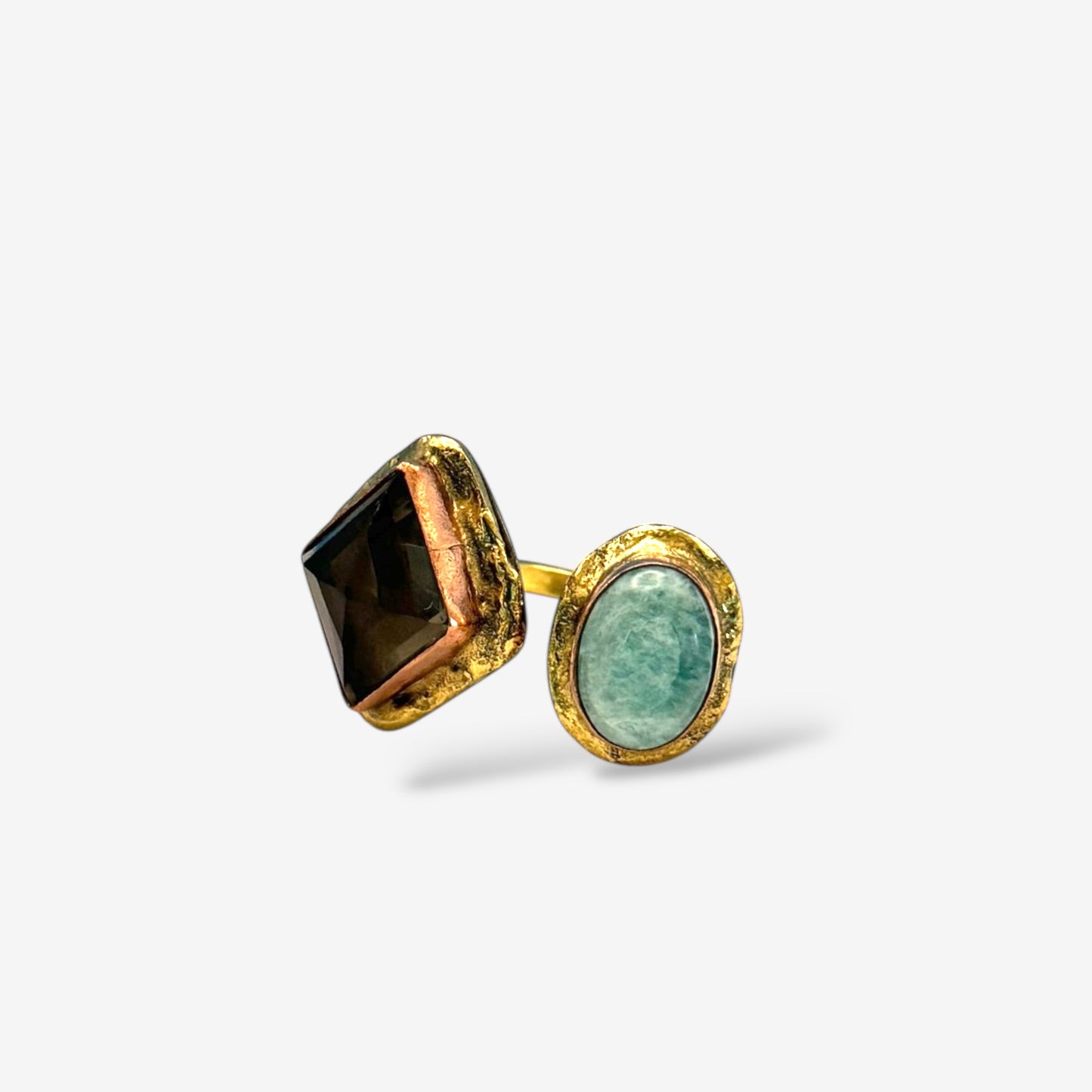 Smoky Quartz - Amazonite