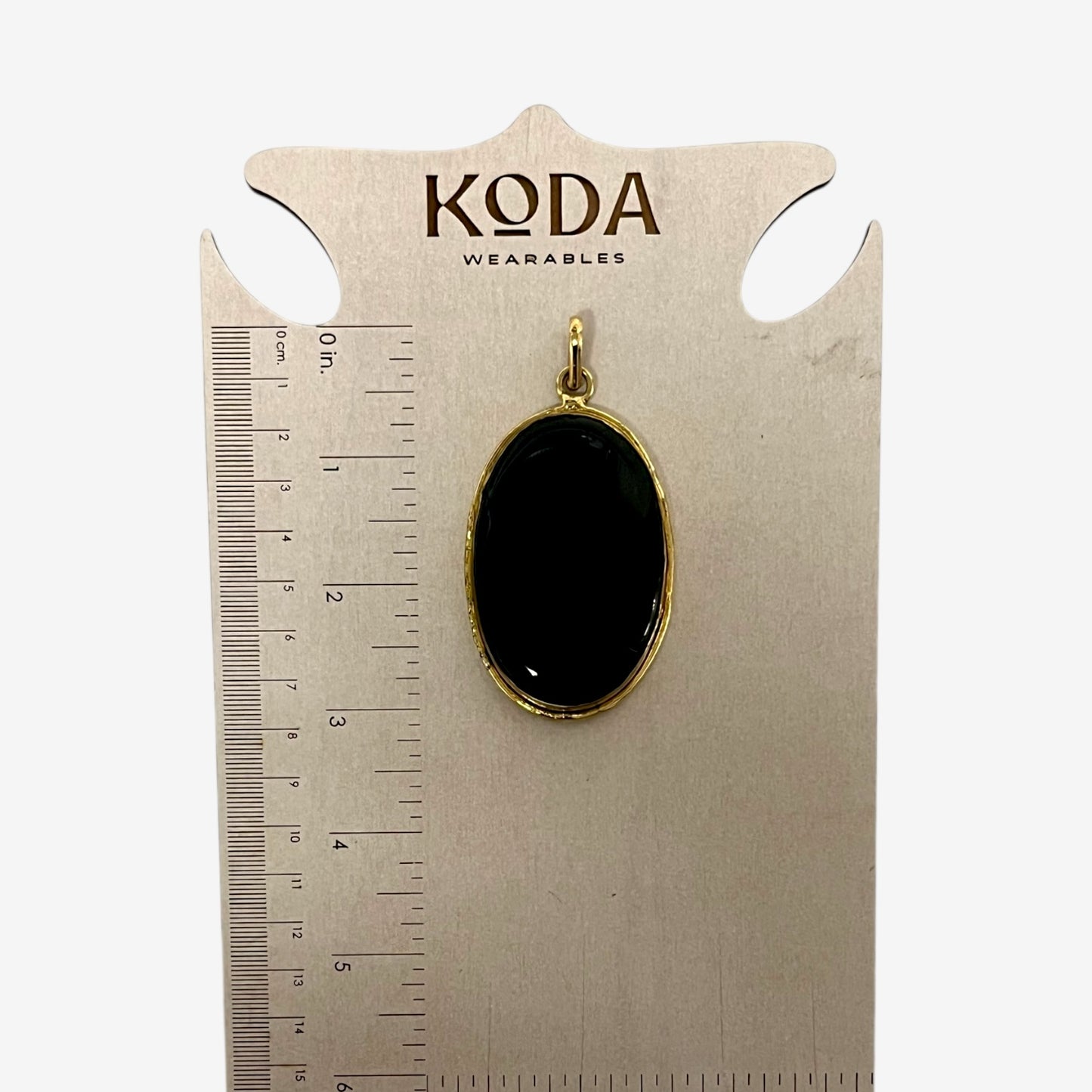 Elena Large Oval Pendants