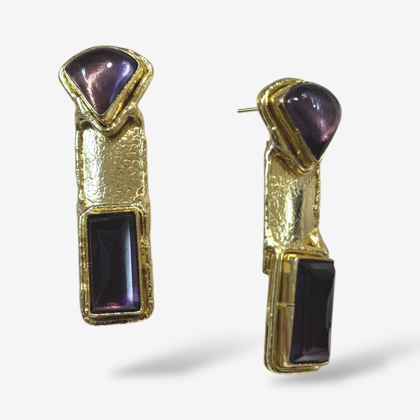 Imperial Violet Earrings