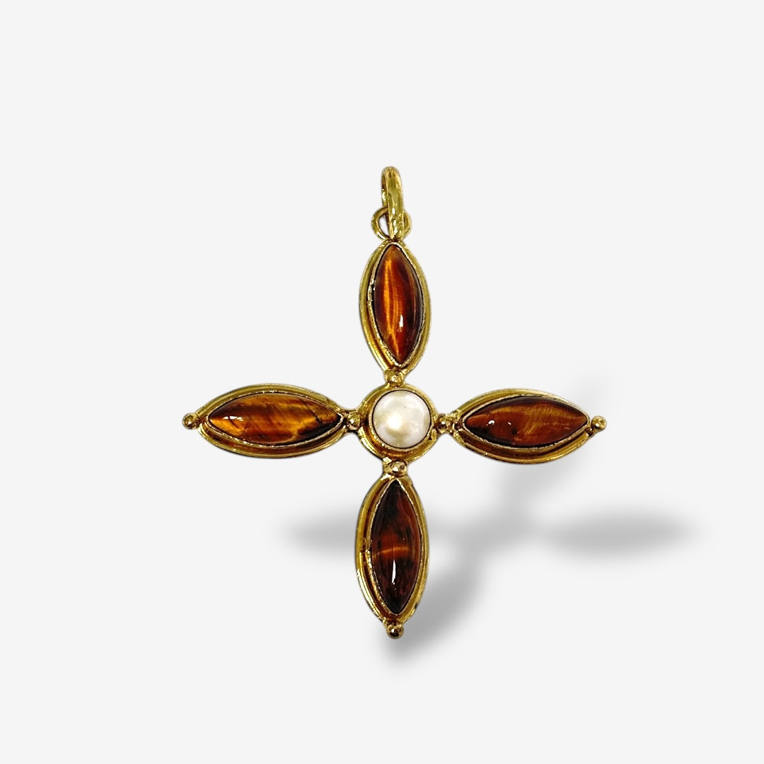 Aurora cross Pendant