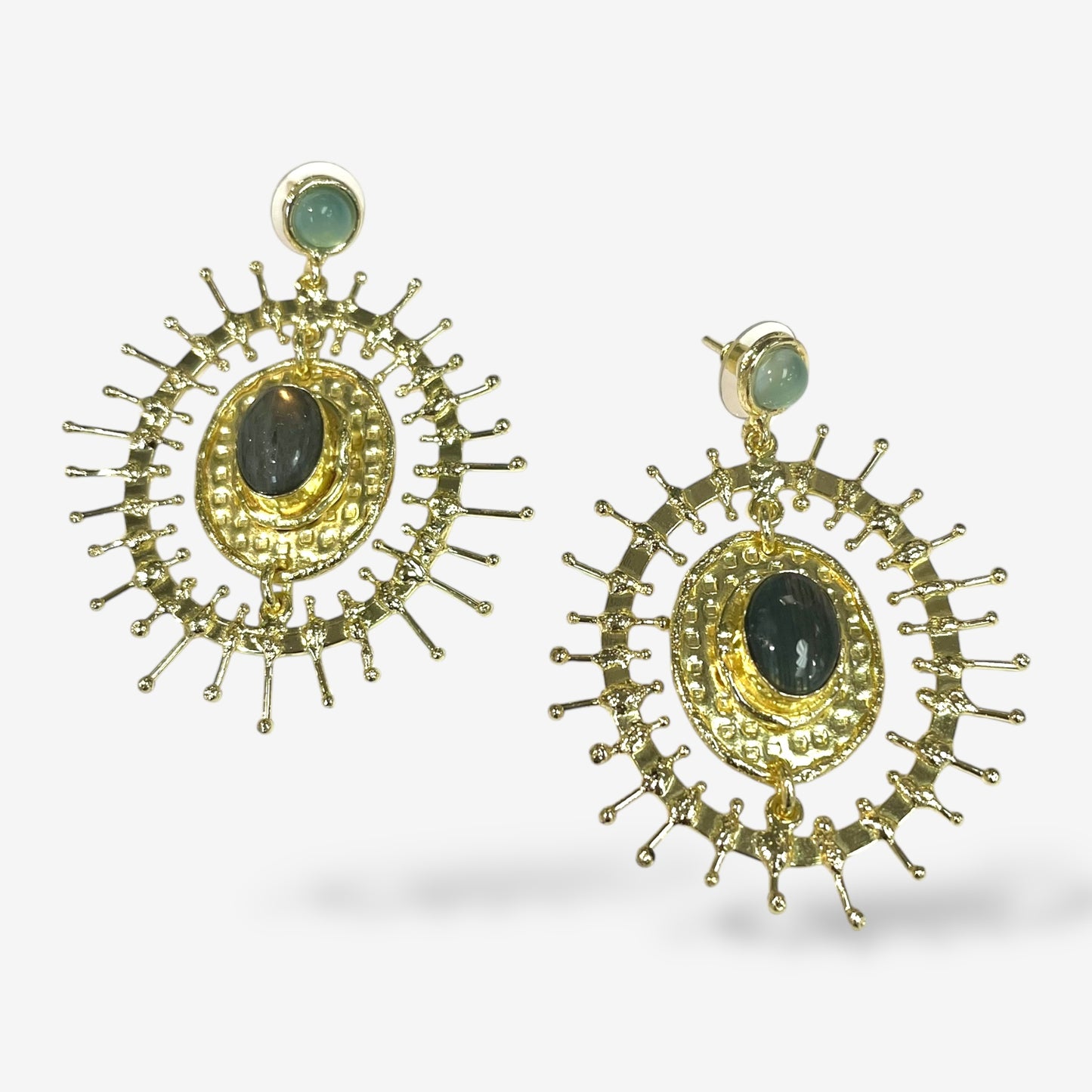 Golden Halo Earrings