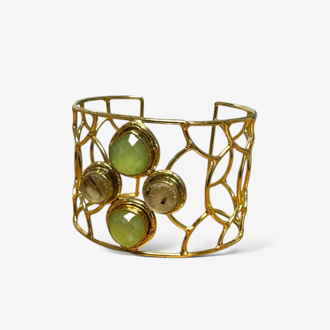 Lemon Onyx Tessa Cuff