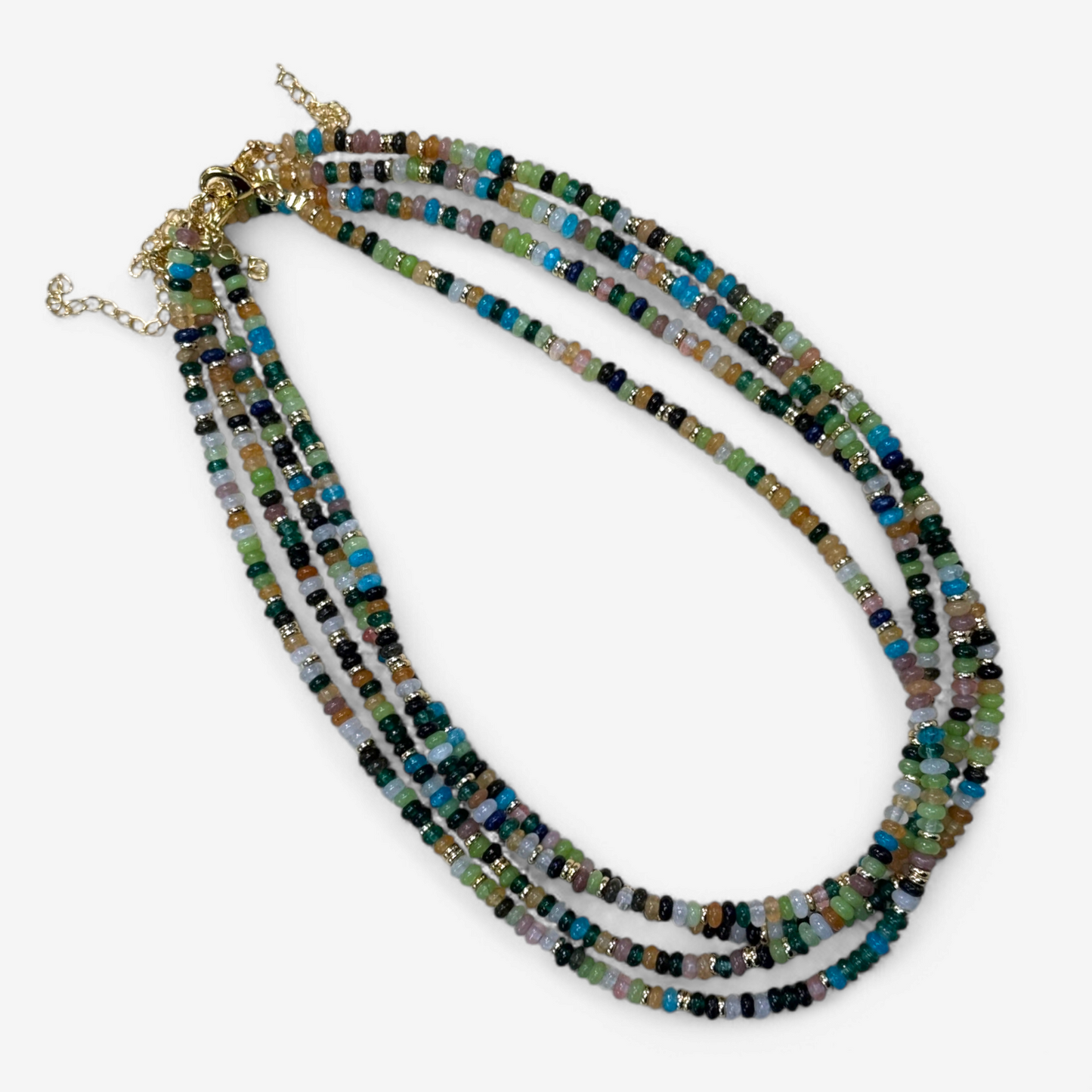 Rondell Bead Necklaces