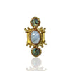 Abalone and Blue lace agate