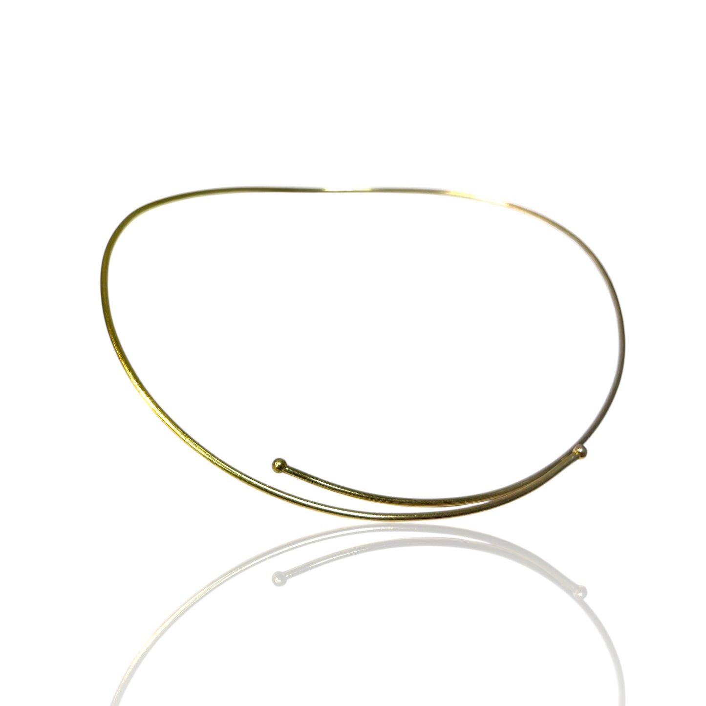 Gold ball choker