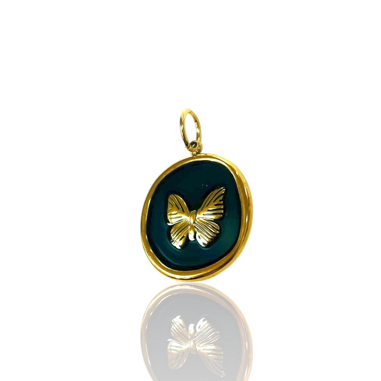 Butterfly Coin Charm
