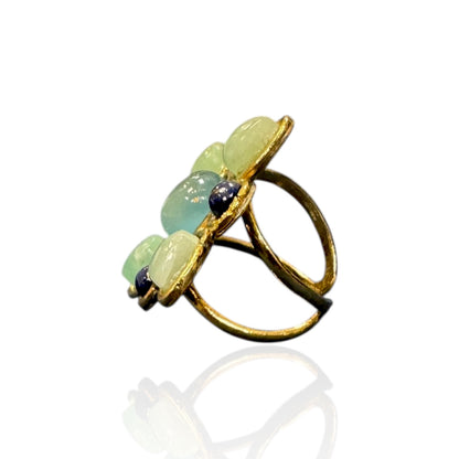Juniper multi stone ring