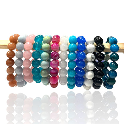 14mm Jade bead bracelets