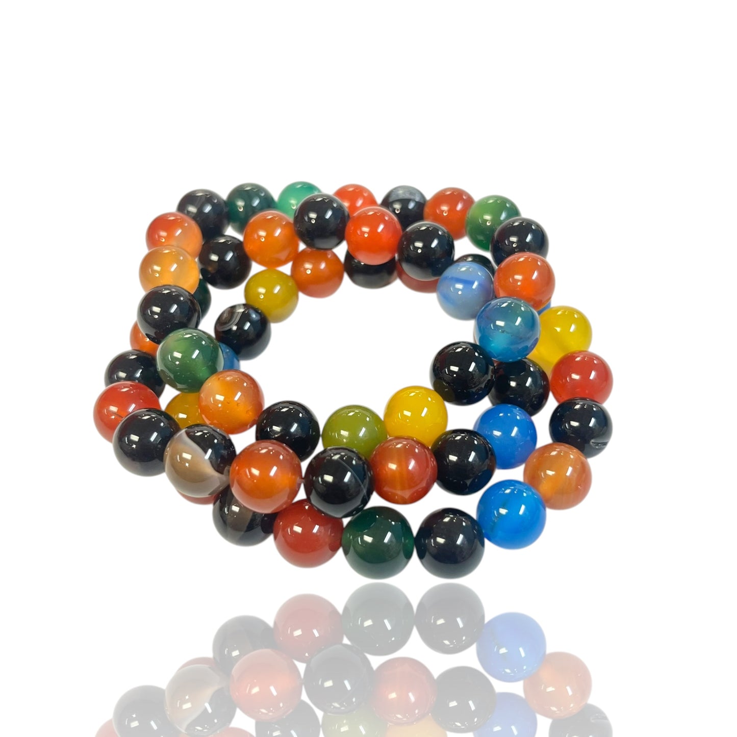 10mm bead bracelets - 2