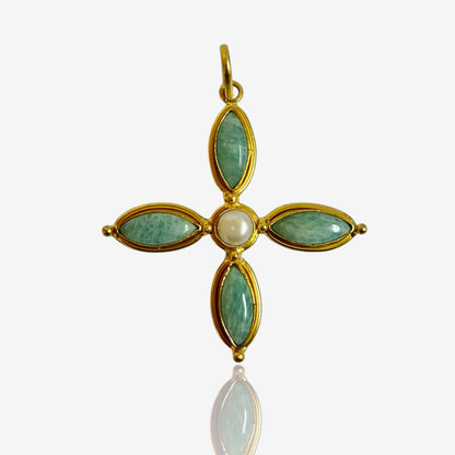 Aurora cross Pendant