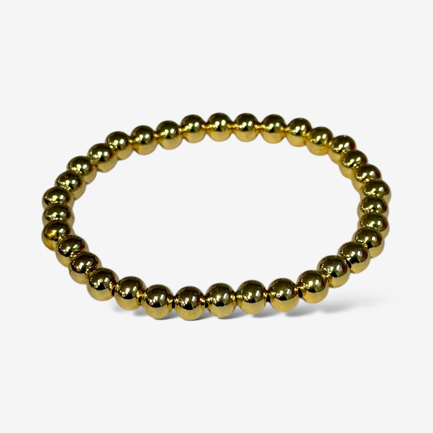 Gold Tone Bead Bracelet