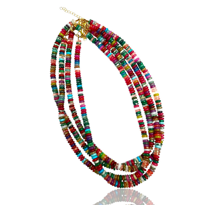 6 mm Disc Bead Necklaces