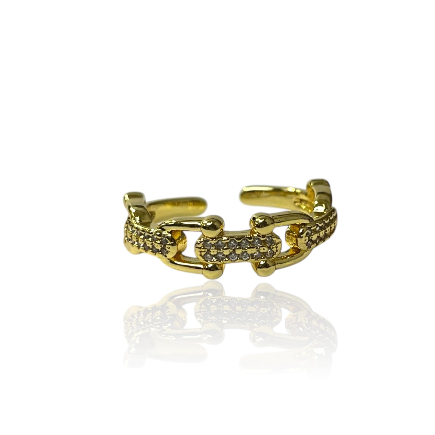 Crystal Stone Stack rings