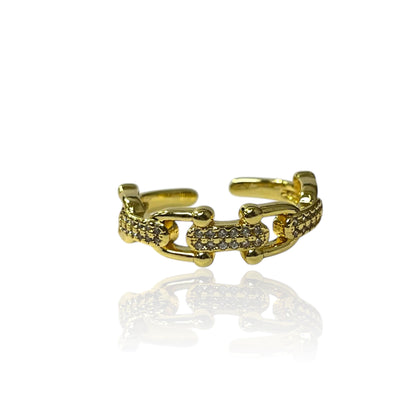 Crystal Stone Stack rings