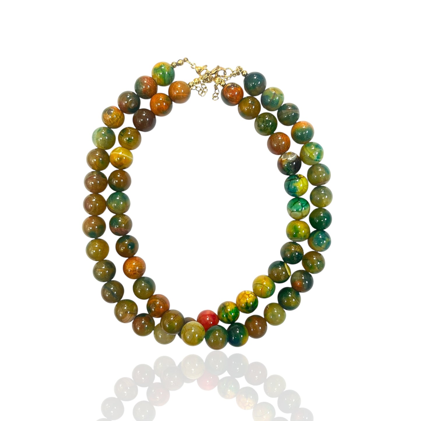14mm Bead Necklace