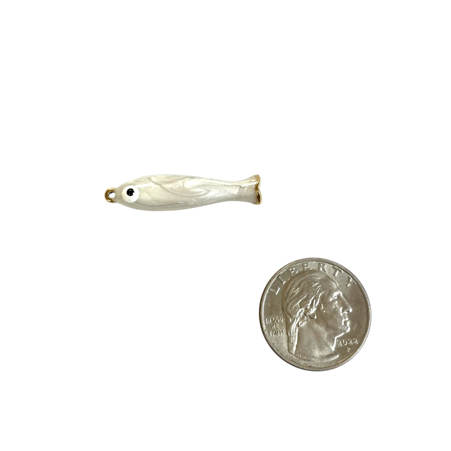 Ivy fish Charm