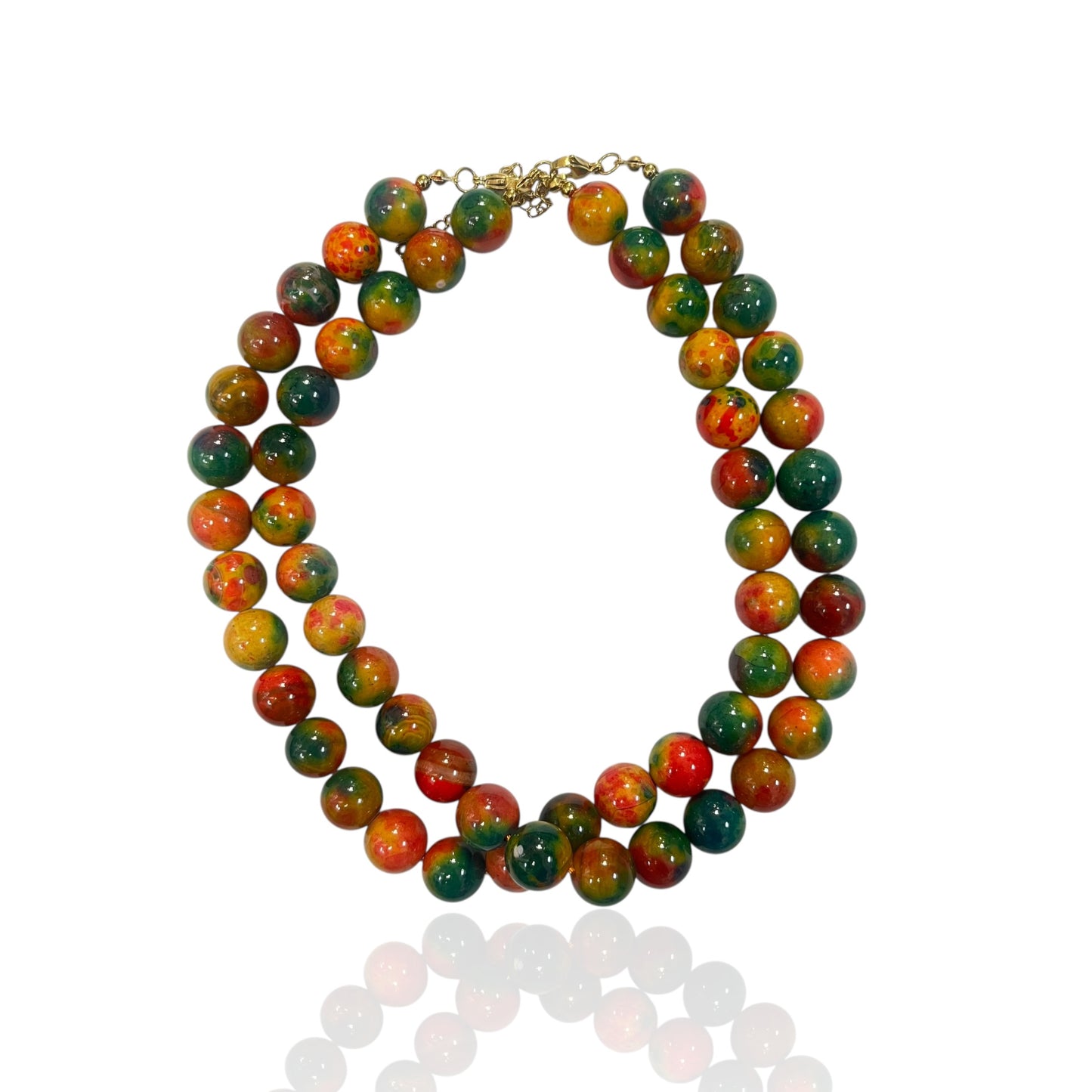 14mm Bead Necklace
