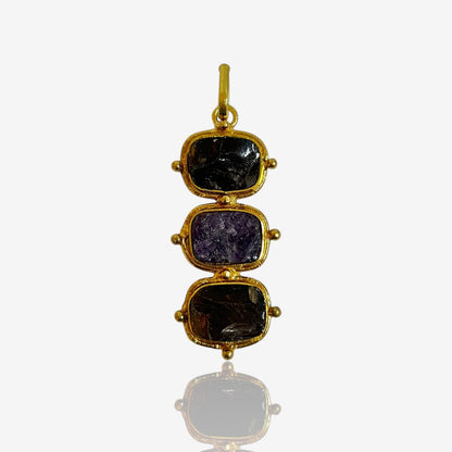Donna Raw Stone Pendant
