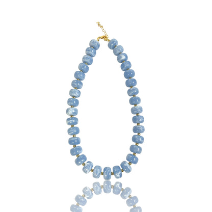 Disk Resin Bead choker