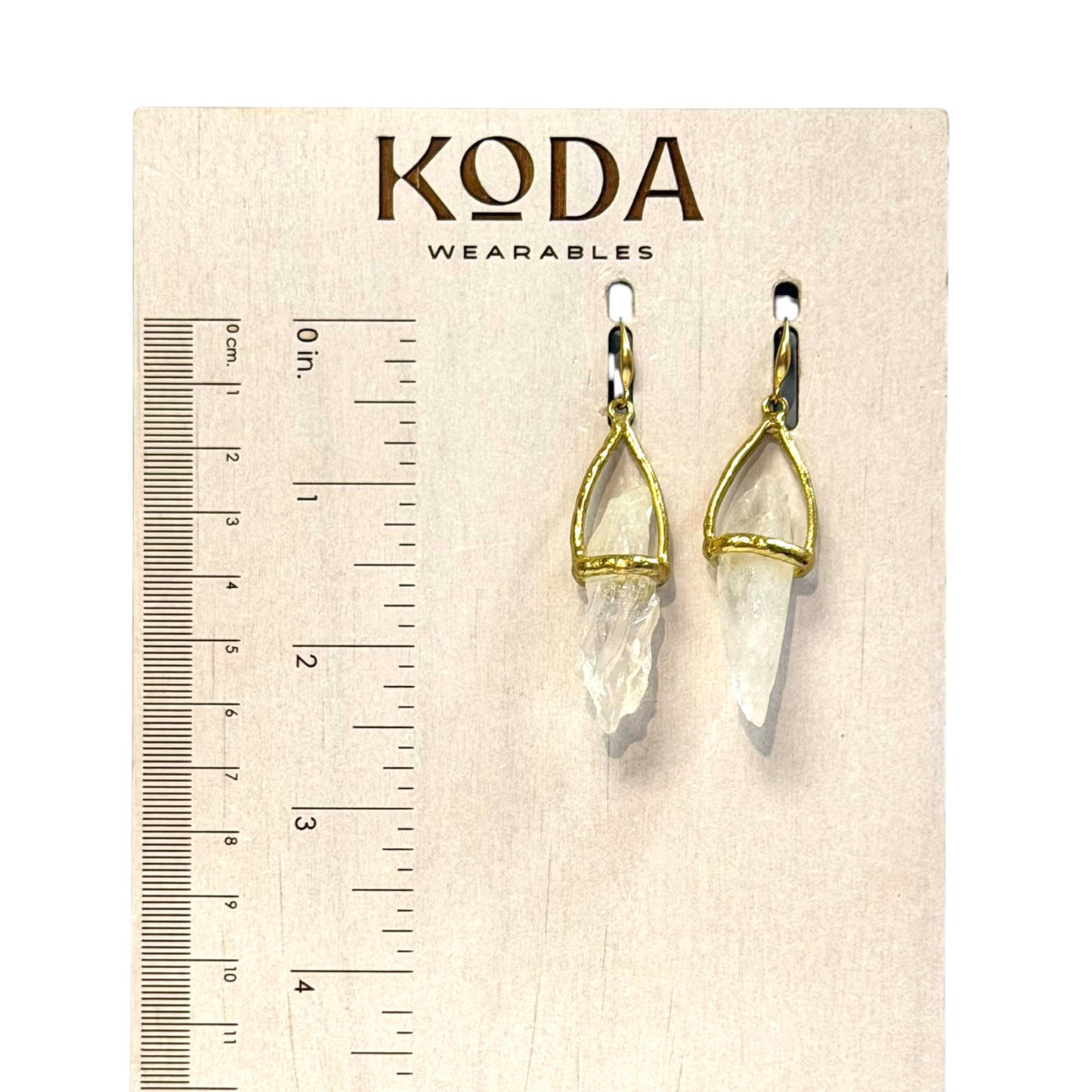 Quartz Earrings