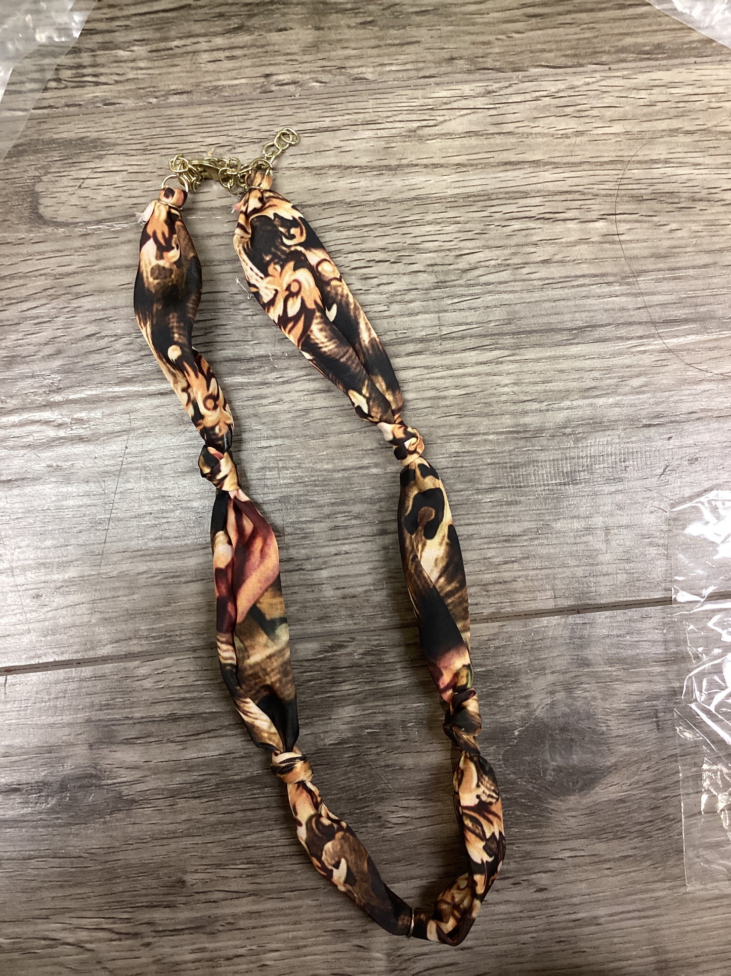 Serena Wrap  Scarf Necklace 3