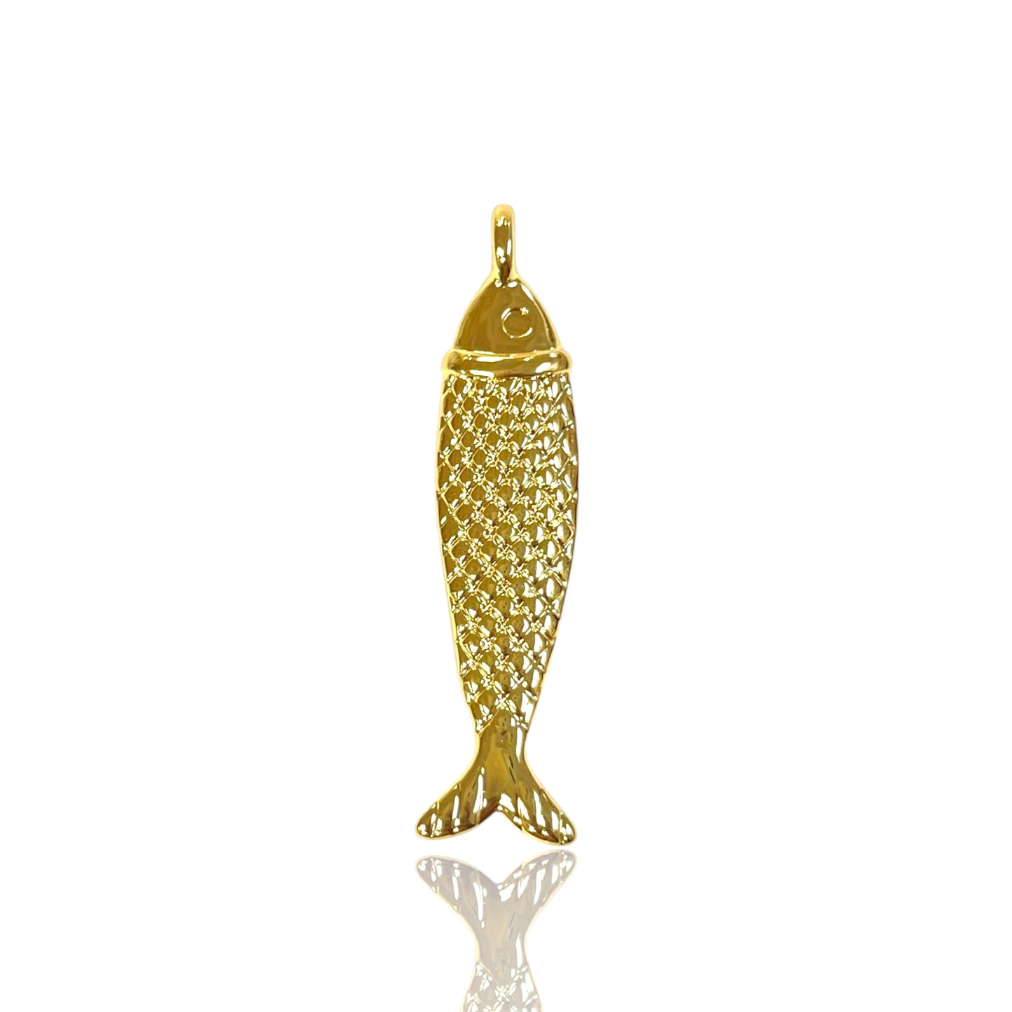 Aloutte Fish Charm
