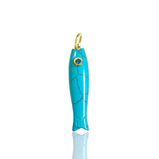 Monroe fish Charm