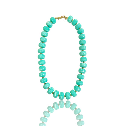 Disk Resin Bead choker